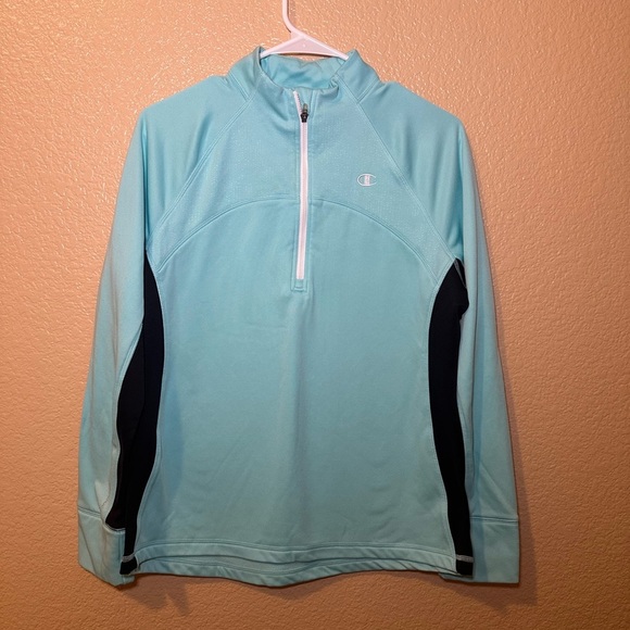 Champion Jackets & Blazers - Champion Light Blue Powertrain Pullover